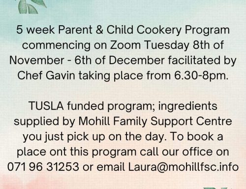 Parent & Child Cookery Programme