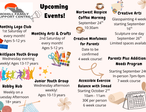Upcoming Events – Check out some of our upcoming events for September to October